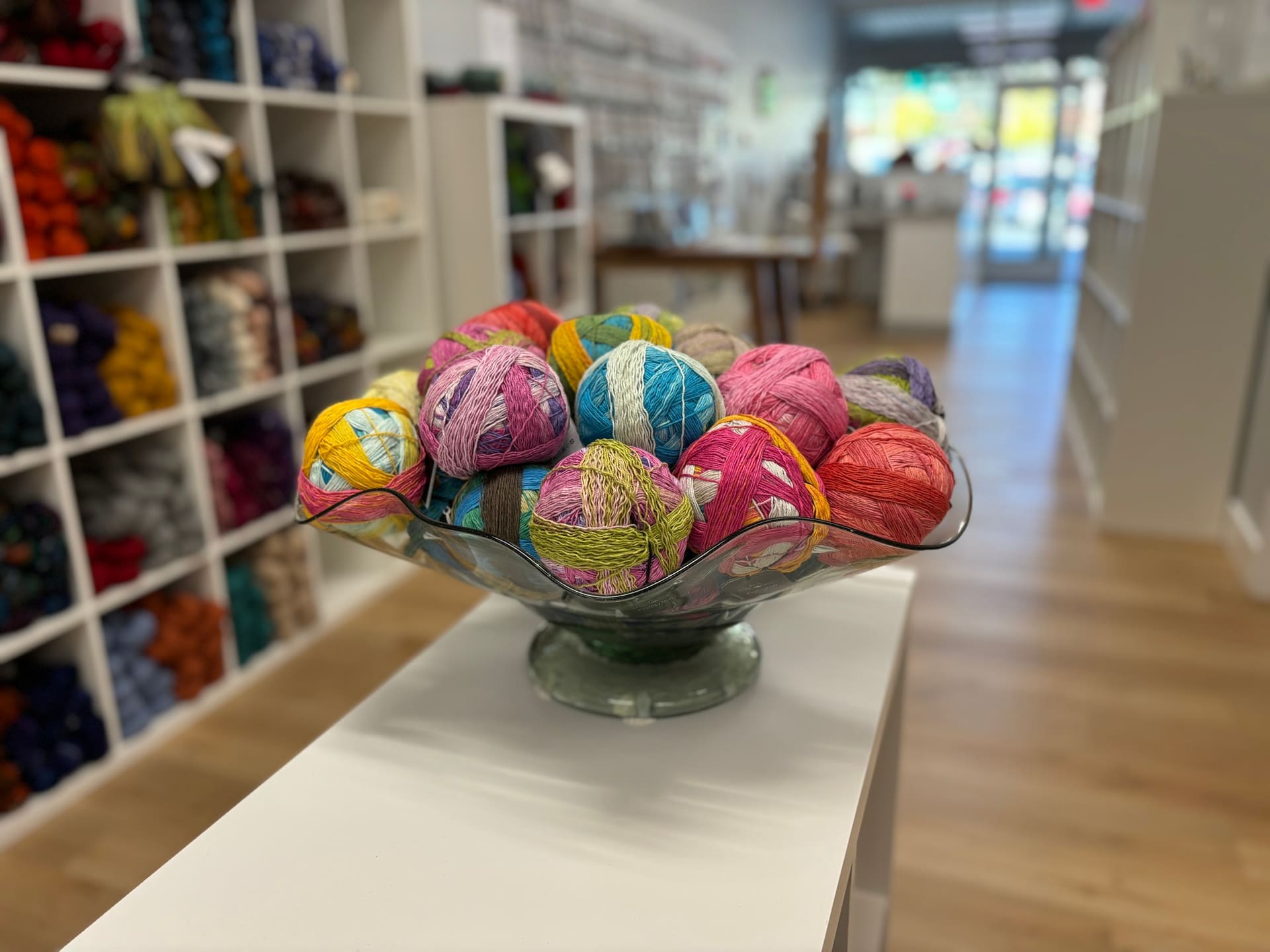 Knits 'N Purls shop interior